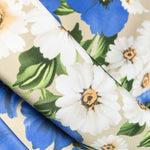 Crepe Poppies Electric Blue - Ribes y Casals