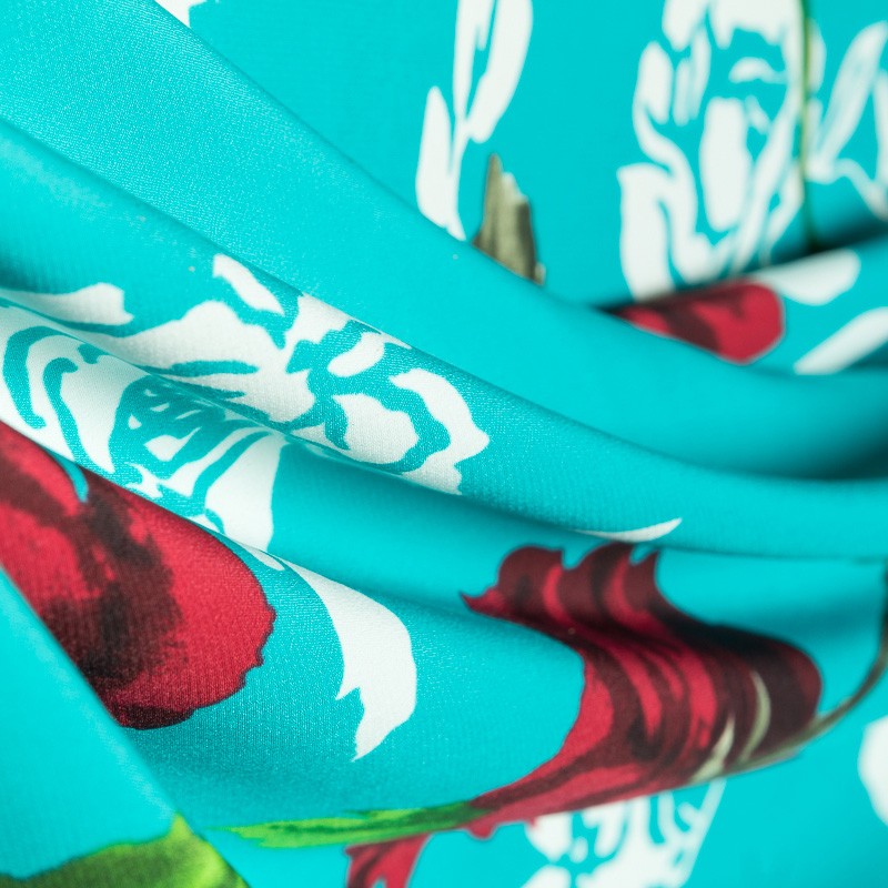 Crepe Flower Flamenco Aguamarine - Ribes y Casals