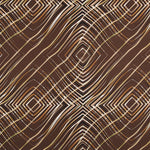 Brown Geometric Crepe - Ribes y Casals