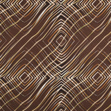 Brown Geometric Crepe - Ribes y Casals