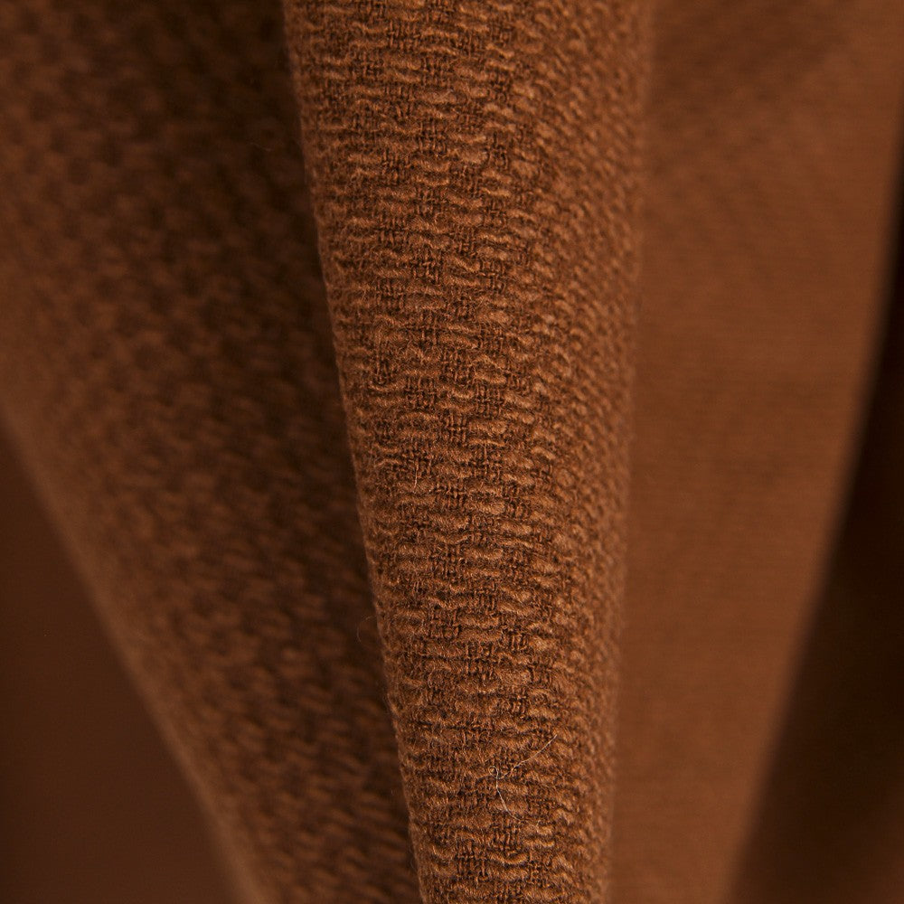 Terracotta Jacquard Crepe - Ribes y Casals