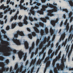 Blue Leopard Crepe  Tie-Dye - Ribes y Casals