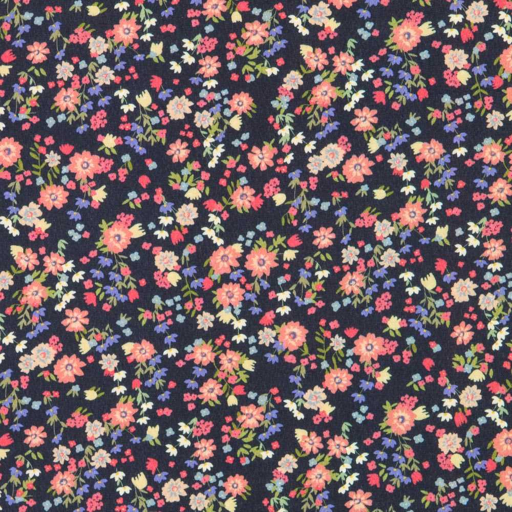Crepe Liberty Flowers Vintage - Ribes y Casals