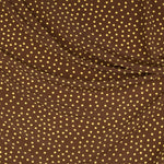 Crepe Lime Dots 7mm Brown - Ribes y Casals