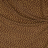 Crepe Lime Dots 7mm Brown - Ribes y Casals