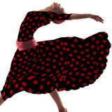 Koshibo Polka Dots 33mm Black-Red - Ribes y Casals