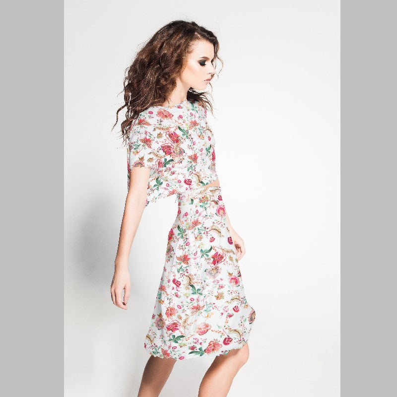 Moroccan Crepe Flower White - Ribes y Casals