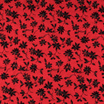 Maroccan Crepe Floral Red - Ribes y Casals