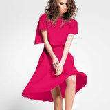 Raspberry Fashion Crepe Fabric - Ribes y Casals