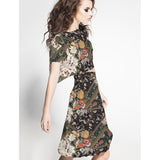 Crepe Oriental Patchwork Green - Ribes y Casals