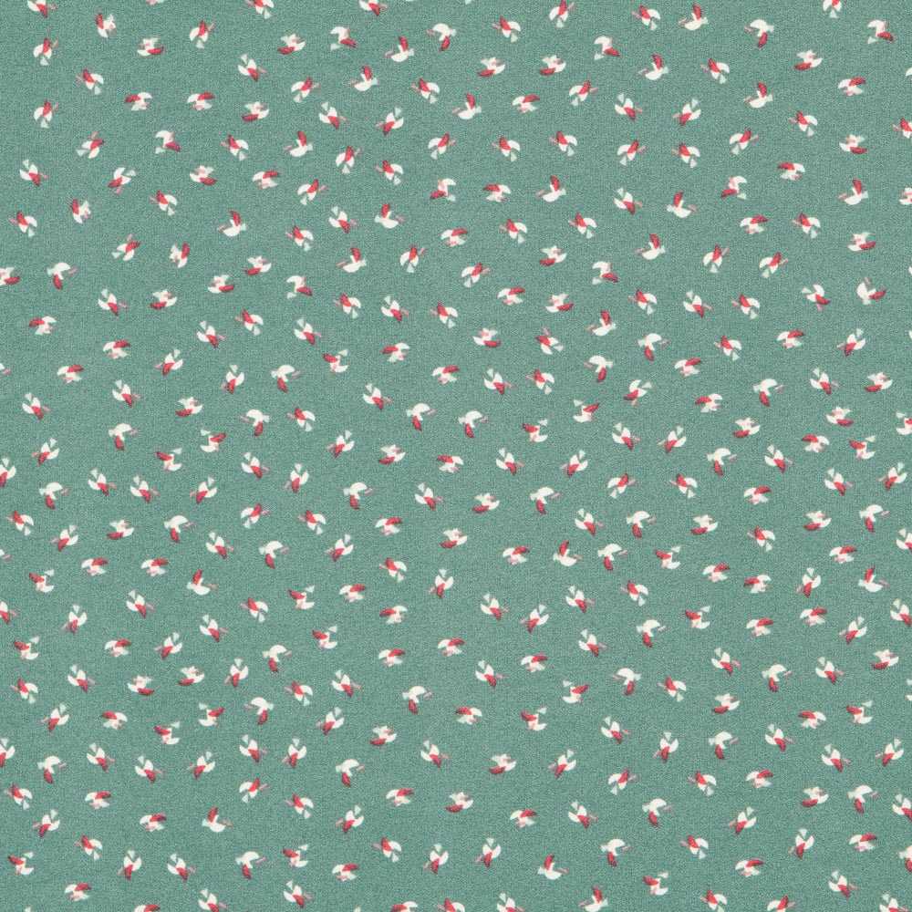 Penelope Green Stretch Crepe - Ribes y Casals
