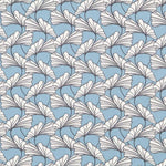 Stretch Crepe Blue Tropical - Ribes y Casals