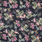 Navy Blue Tropical Crepe - Ribes y Casals