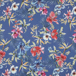 Crepe Bouquet Tropics Blue - Ribes y Casals