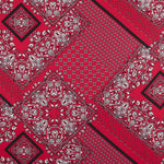 Red Arabic Viscose Crepe - Ribes y Casals