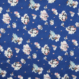 Strong Blue Dandelion Viscose Crepe - Ribes y Casals
