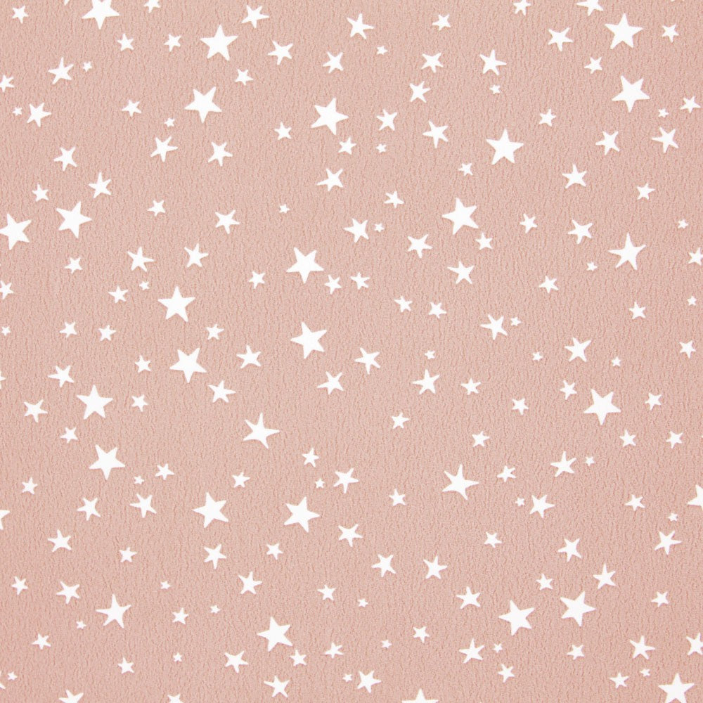 Pink Star Viscose Crepe - Ribes y Casals