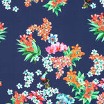 Crepe Floral Light Turquoise - Ribes y Casals