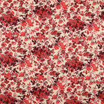 Red Flowers Viscose Crepe - Ribes y Casals