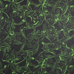 Viscose Crepe Green Stripes - Ribes y Casals