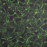 Viscose Crepe Green Stripes - Ribes y Casals