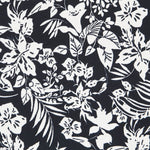 Black Tropical Viscose Crepe - Ribes y Casals
