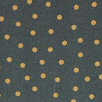 Dark Green Dots Winter Crepe - Ribes y Casals