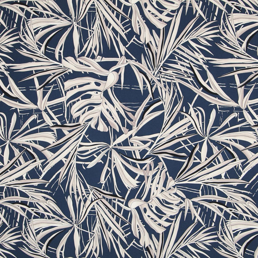 Crepe Winter Tropical Night Blue - Ribes y Casals