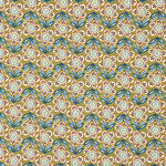 Crepe Polyester Vintage Daisies - Ribes y Casals