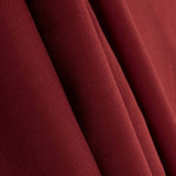 Crepe Marrocain Viscose Maroon - Ribes y Casals