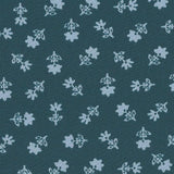 Crispy Milano Printed Bicolor Ground Blue - Ribes y Casals