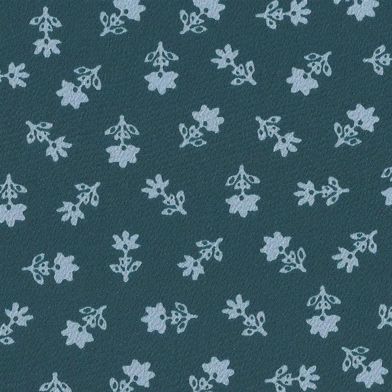 Crispy Milano Printed Bicolor Ground Blue - Ribes y Casals