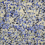 Crispy Milano Printed Flowered Blue - Ribes y Casals