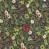 Crispy Milano Printed Prado Flower Red - Ribes y Casals