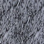 Crispy Milano Printed Strokes Diagonal Black - Ribes y Casals