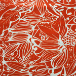 Crispy Milano Printed Strokes Flower Red - Ribes y Casals