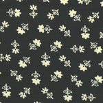 Crispy Milano Flower Bicolor Ground Black - Ribes y Casals