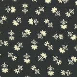 Crispy Milano Flower Bicolor Ground Black - Ribes y Casals