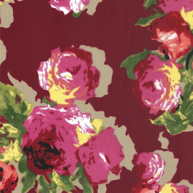 Crispy Milano Flower Colours Ground Grana - Ribes y Casals