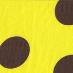 Crispy Milano Dot 35 mm Yellow Brown - Ribes y Casals