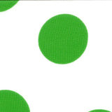 Crispy Milano Dot 35 mm White Green - Ribes y Casals