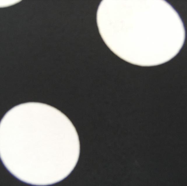Crispy Milano Dot 35 mm Black White - Ribes y Casals