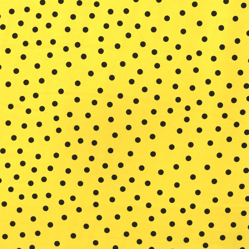 Crispy Milano Dot 7 mm Yellow Black - Ribes y Casals