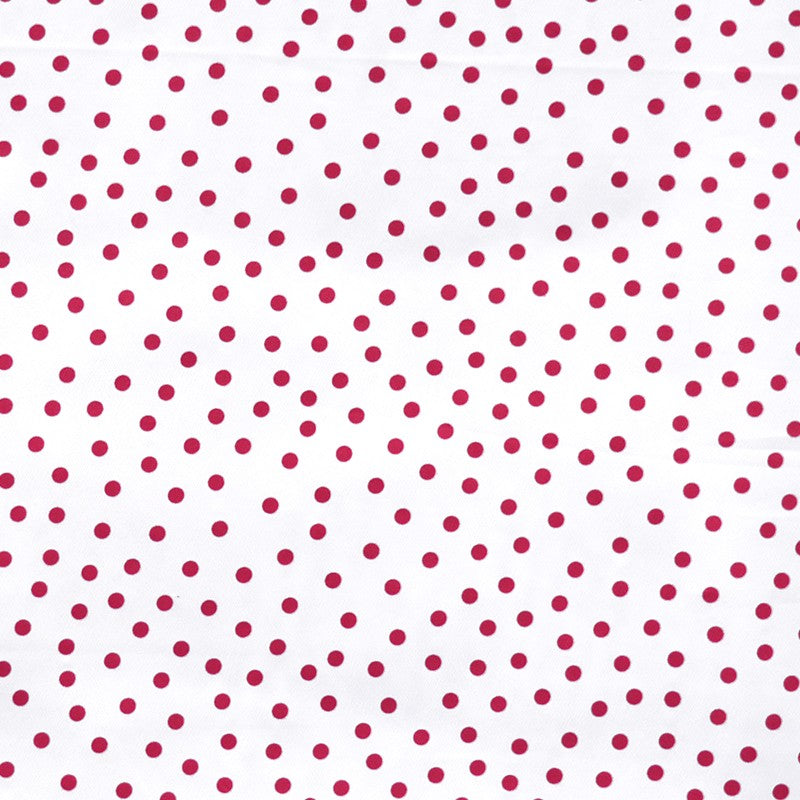 Crispy Milano Dot 7 mm White Fuchsia - Ribes y Casals