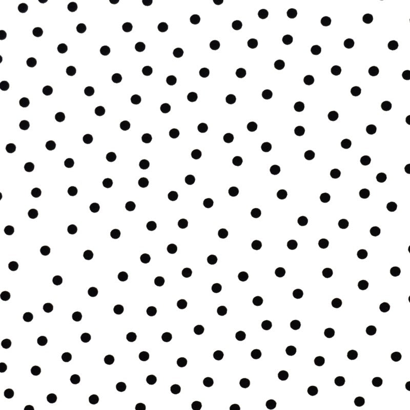 Crispy Milano Dot 7 mm White Black - Ribes y Casals