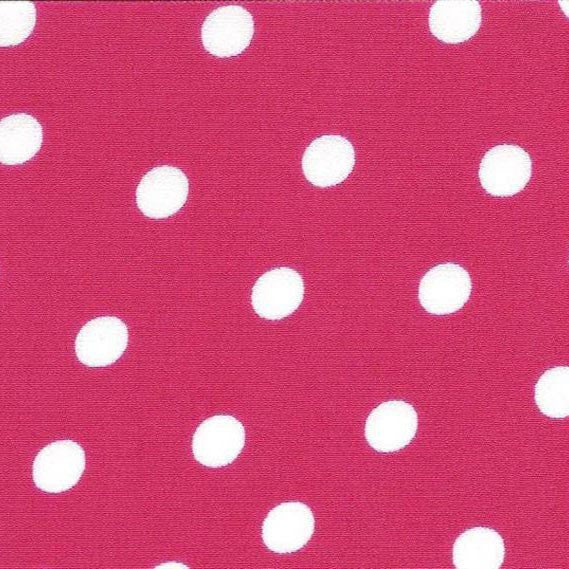 Crispy Milano Dot 7 mm Fuchsia White - Ribes y Casals