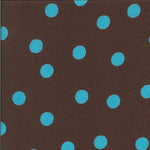 Crispy Milano Dot 7 mm Brown Turquoise - Ribes y Casals