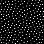 Crispy Milano Dot 7 mm Black White - Ribes y Casals