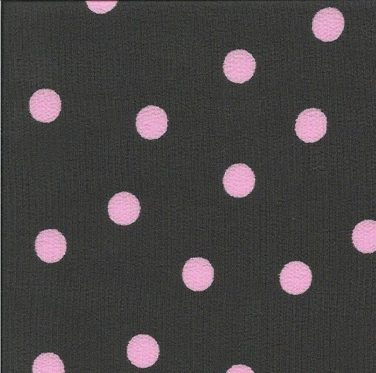 Crispy Milano Dot 7 mm Black Pink - Ribes y Casals