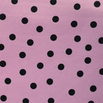 Crispy Milano Dot 7 mm Pink Black - Ribes y Casals